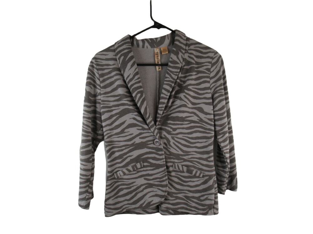 Eyeshadow Gray Zebra Blazer